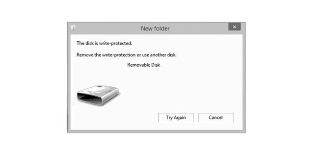 the disk is write protected 660x330 - مشکل the disk is write protected در فلش مموری